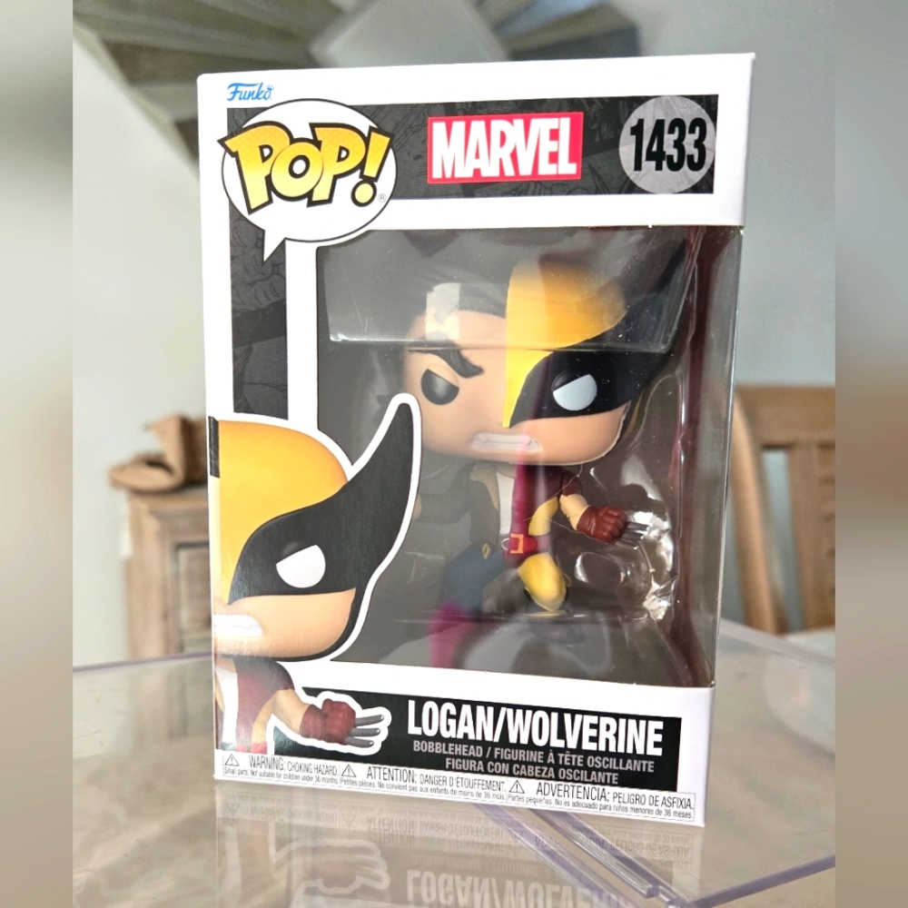 Logan Wolverine Funko MARVEL 1433 • Bobblehead